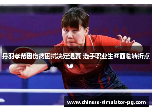 丹羽孝希因伤病困扰决定退赛 选手职业生涯面临转折点